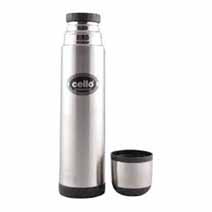 CELLO STAINLESS STEEL FLASK 1 L